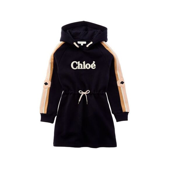Chloé GirlsHoodie Dress, Blue